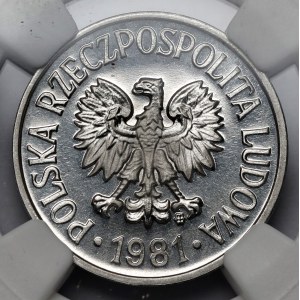 20 groszy 1981 - LUSTRZANE