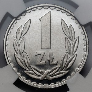 1 złoty 1981 - LUSTRZANY