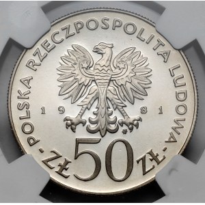 50 złotych 1981 Bolesław II Śmiały - LUSTRZANE