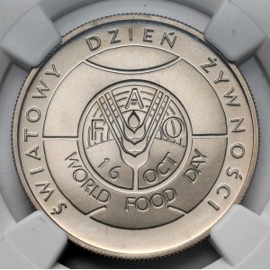 50 złotych 1981 FAO Światowy Dzień Żywności - LUSTRZANE