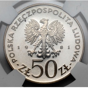 50 złotych 1981 Sikorski - LUSTRZANE