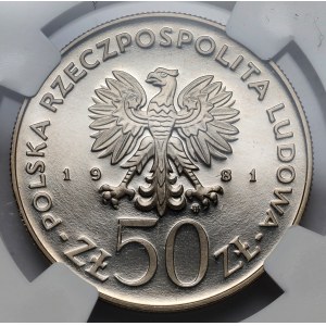 50 złotych 1981 Władysław I Herman - LUSTRZANE