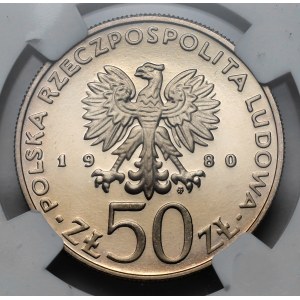50 złotych 1980 Bolesław I Chrobry - LUSTRZANE