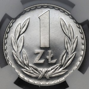 1 złoty 1980 - LUSTRZANY