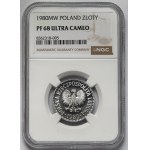 1 złoty 1980 - LUSTRZANY