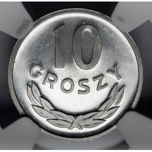10 groszy 1980 - LUSTRZANE