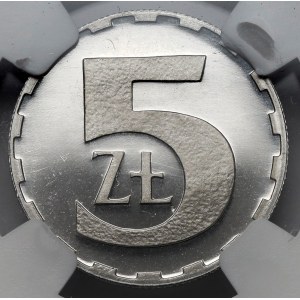 5 złotych 1990 - LUSTRZANE