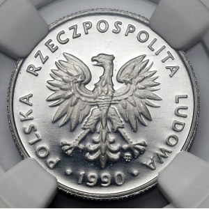 5 złotych 1990 - LUSTRZANE