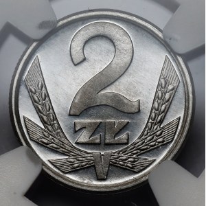 2 złote 1989 - LUSTRZANE