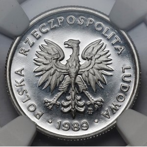 2 złote 1989 - LUSTRZANE