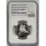 500 złotych 1989 Władysław II Jagiełło - LUSTRZANE