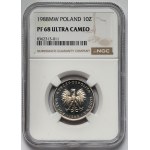 10 złotych 1988 - LUSTRZANE