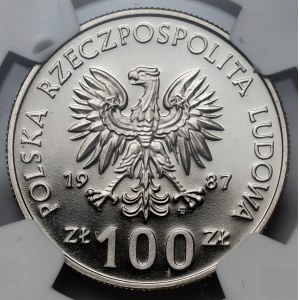 100 złotych 1987 Kazimierz III Wielki - LUSTRZANE