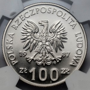 100 złotych 1987 Kazimierz III Wielki - LUSTRZANE