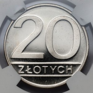 20 złotych 1987 - LUSTRZANE