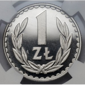 1 złoty 1987 - LUSTRZANY
