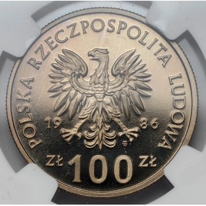 100 złotych 1986 Władysław I Łokietek - LUSTRZANE