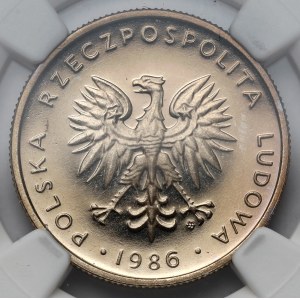 10 złotych 1986 - LUSTRZANE