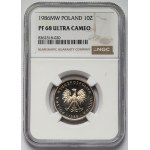 10 złotych 1986 - LUSTRZANE