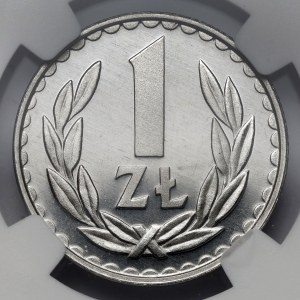 1 złoty 1986 - LUSTRZANY