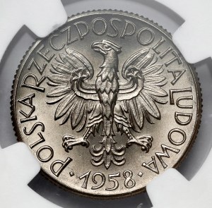 NIKIEL 1 zlotý 1958 denominace