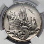 NIKIEL 5 gold sample 1960 Waryński ship