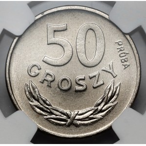 Próba NIKIEL 50 groszy 1949