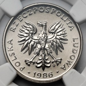 Próba NIKIEL 50 groszy 1986