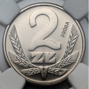 Próba NIKIEL 2 złote 1986
