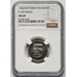 Próba NIKIEL 5 złotych 1986