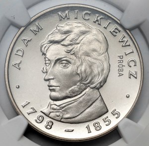 Próba NIKIEL 100 złotych 1978 Adam Mickiewicz