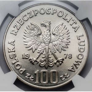Próba NIKIEL 100 złotych 1978 Adam Mickiewicz