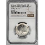 Próba NIKIEL 10 złotych 1966 Mała Kolumna
