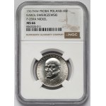 Próba NIKIEL 10 złotych 1967 Świerczewski - bez czapki