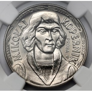 Próba NIKIEL 10 złotych 1967 Kopernik