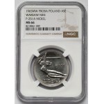 Próba NIKIEL 10 złotych 1965, VII wieków Warszawy - Nike