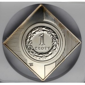 Klipa 1 złoty 2005