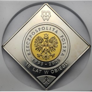 Klipa 5 złotych 2005