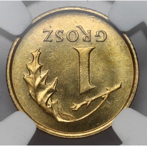 1 grosz 2005 - ODWROTKA