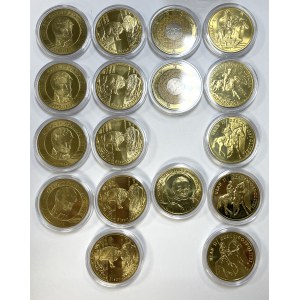 2 złote 2001+ Nordic Gold - zestaw (81szt)