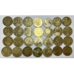 2 złote 2001+ Nordic Gold - zestaw (81szt)