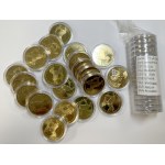2 złote 2001+ Nordic Gold - zestaw (81szt)