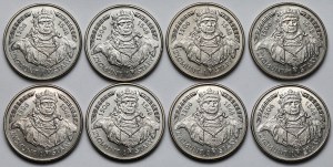20,000 gold 1994 Sigismund I the Old - package (8pcs)