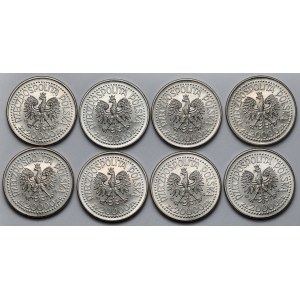 20.000 złotych 1994 Zygmunt I Stary - pakiet (8szt)