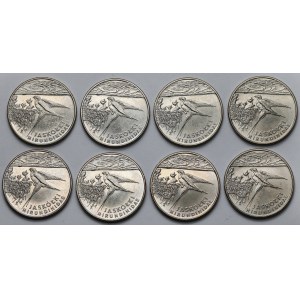 20.000 złotych 1993 Jaskółki - pakiet (8szt)