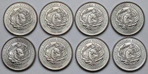 20,000 gold 1994 Kosciuszko Uprising - package (8pcs)