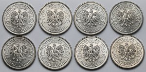 20.000 złotych 1993 Kazimierz IV Jagiellończyk - pakiet (8szt)