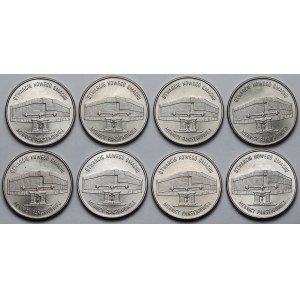 20.000 złotych 1994 Gmach Mennicy - pakiet (8szt)