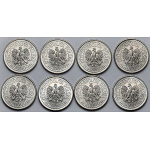 20.000 złotych 1994 Gmach Mennicy - pakiet (8szt)