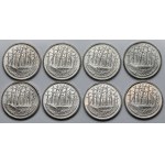 2 gold 1995 Katyn- package (8pcs)